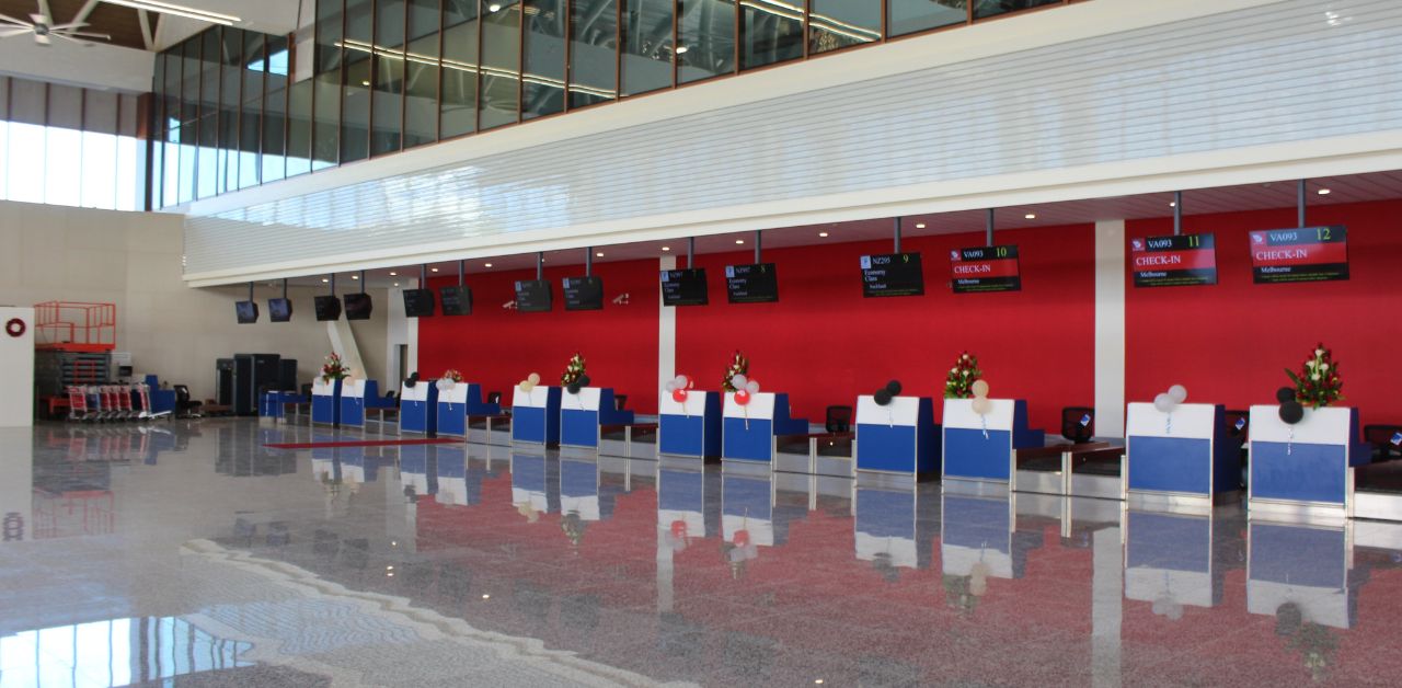 Qantas Airlines APW Terminal