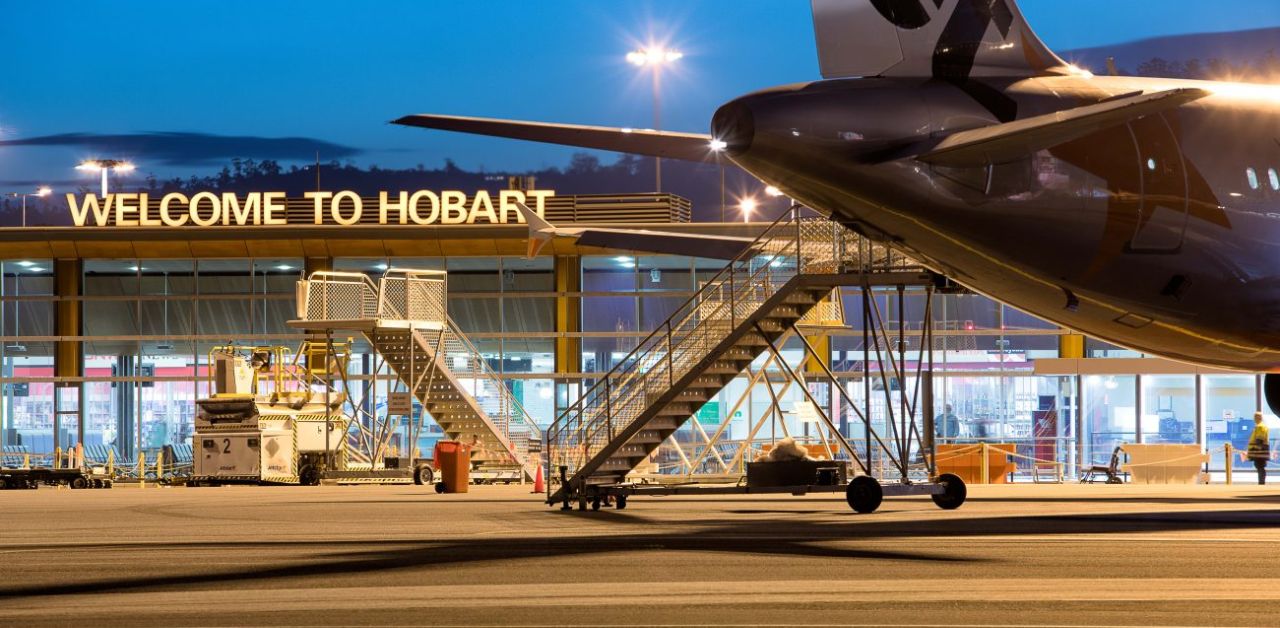 Qantas Airlines HBA Terminal
