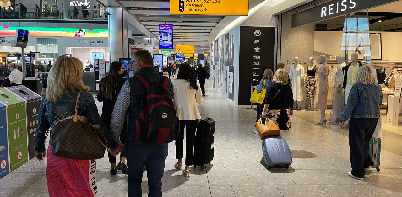 Qantas Airlines LHR Terminal