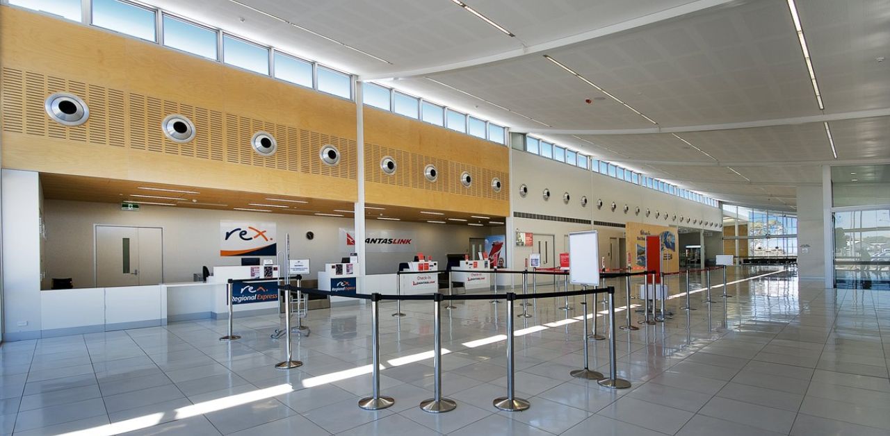 Qantas Airlines PLO Terminal