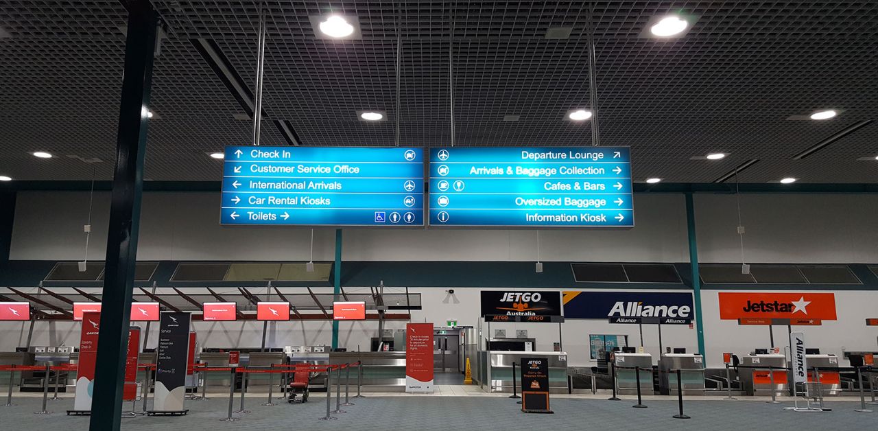 Qantas Airlines TSV Terminal